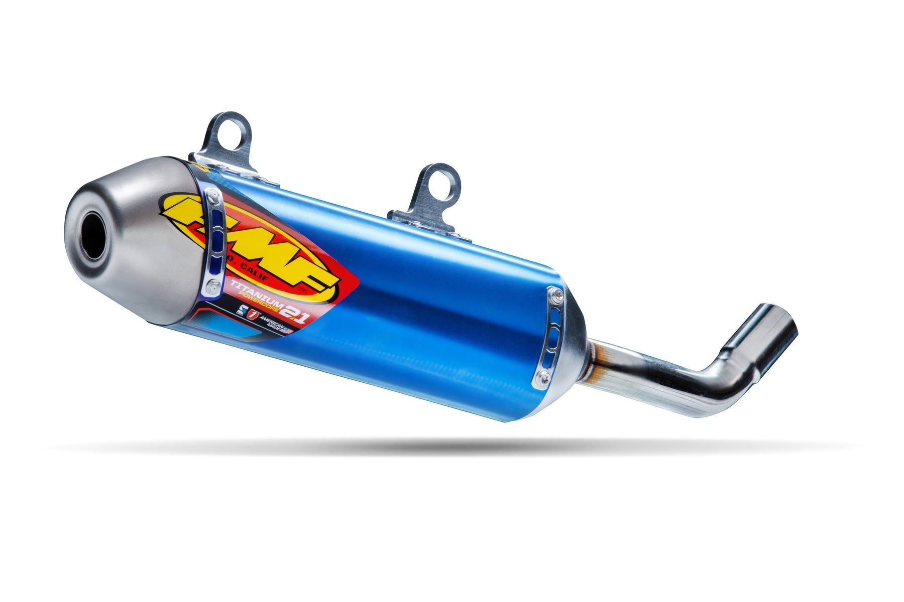 FMF Powercore 2.1 Extreme Blue Slip-On Exhaust Silencer For Beta RR 300 Racing 2022